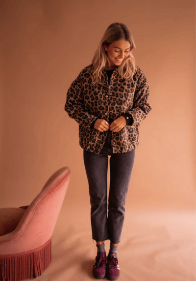 Daena | Luxe Wild Bomber Jacket