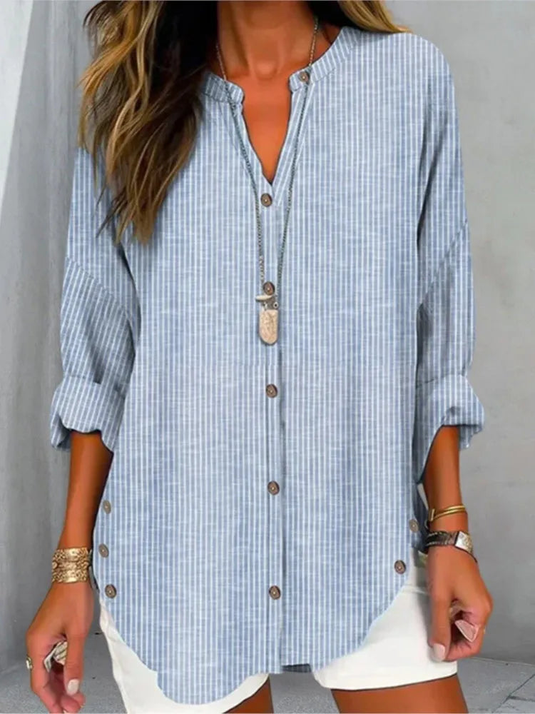 Rosalia | Vintage Stripe Blouse